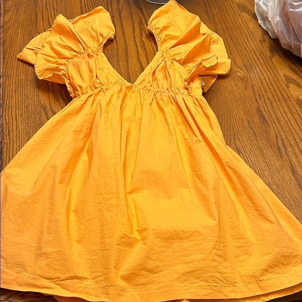 Showpo Vibrant Orange Dress/1